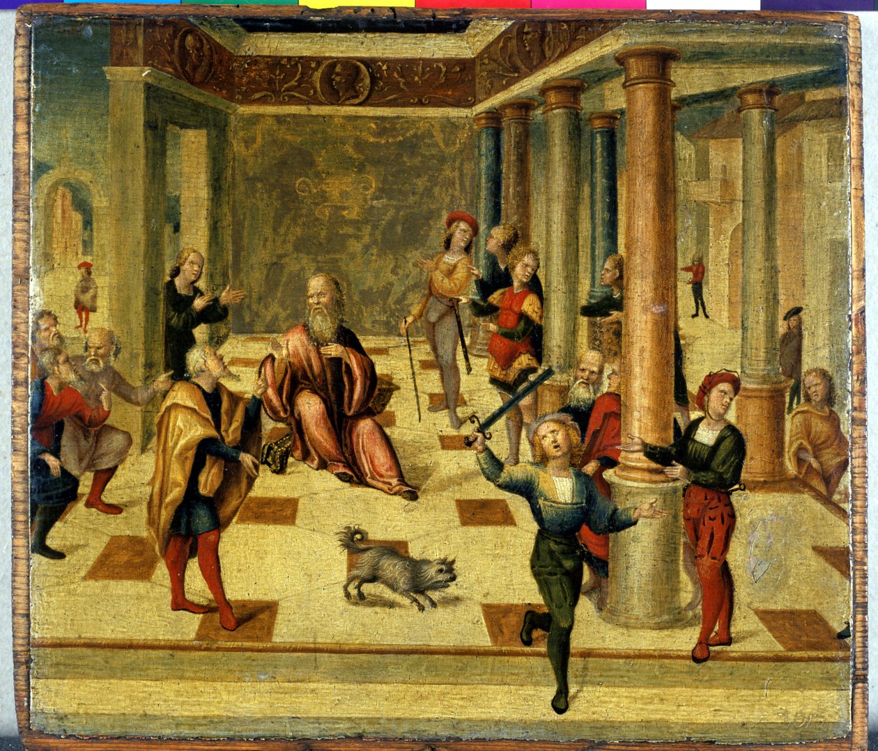 Scena di storia romana da Niccolo the Younger Giolfino