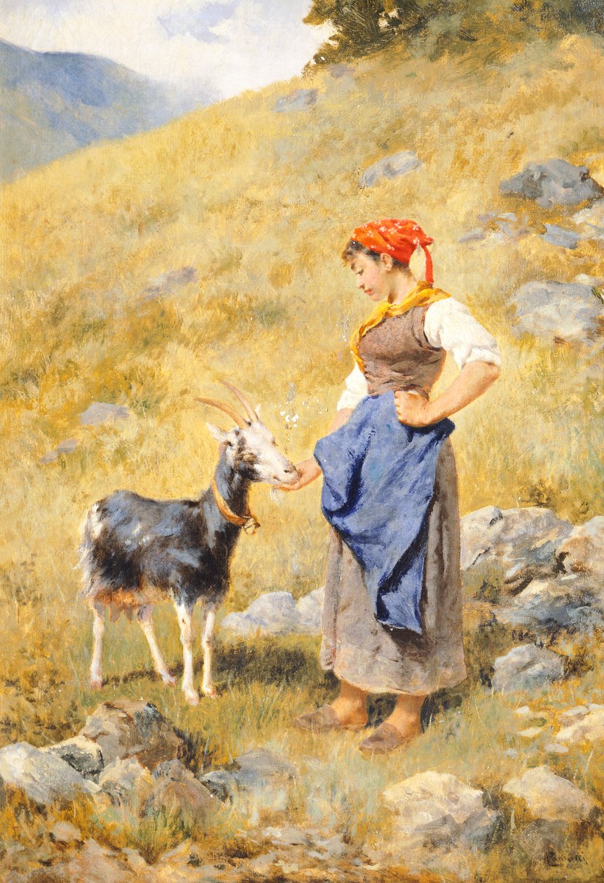 Pastorella da Niccolo Cannicci