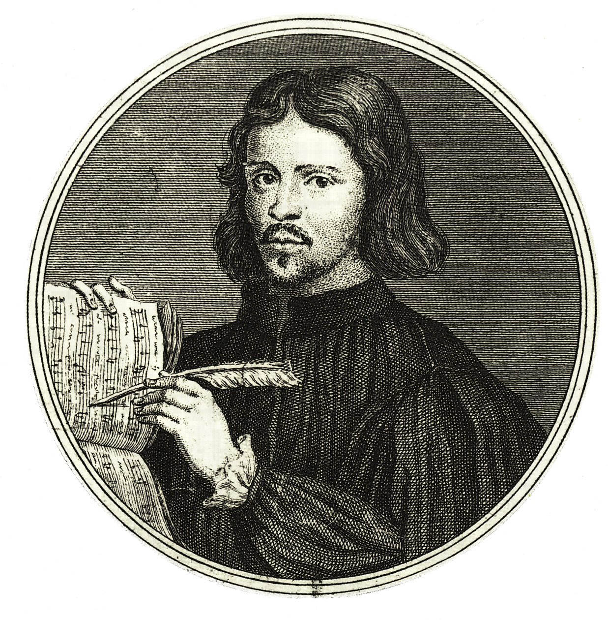 Compositore Thomas Tallis da Niccolo Francesco Haym