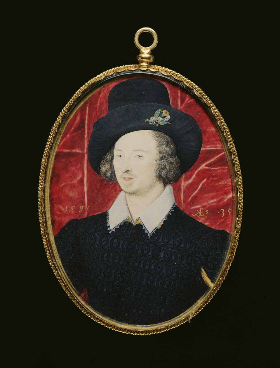 Ritratto di Sir Henry Slingsby (c.1560-1634) 1595 da Nicholas Hilliard