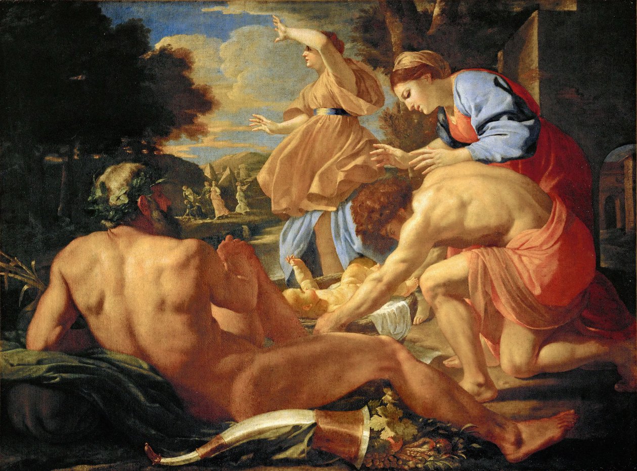 Esposizione di Mosè da Nicolas Poussin