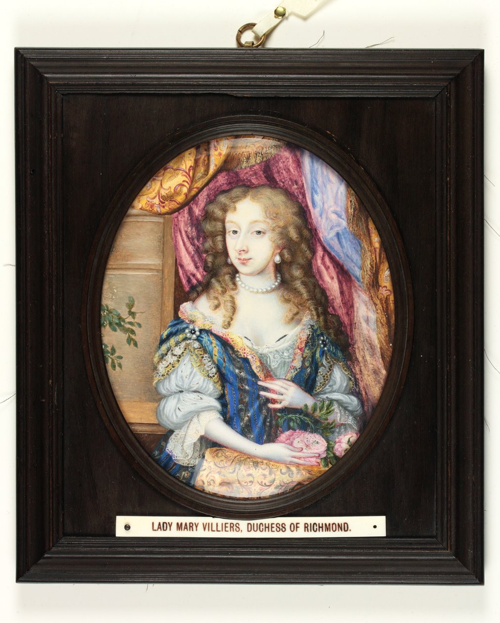 Lady Mary (Margaret) Villiers, Duchessa di Lennox e Richmond da Nicholas (attr.to) Dixon
