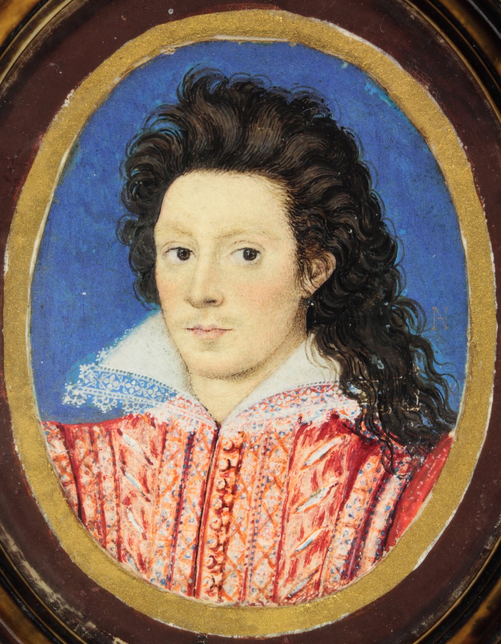 John Harington, 2° Lord Harington di Exton da Nicholas (attr.to) Hilliard
