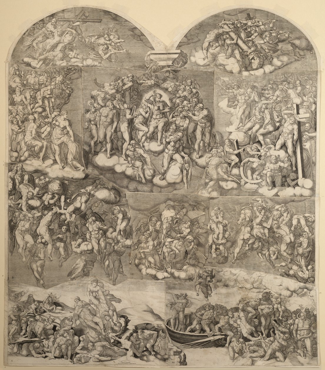 Giudizio Universale da Nicholas Beatrizet