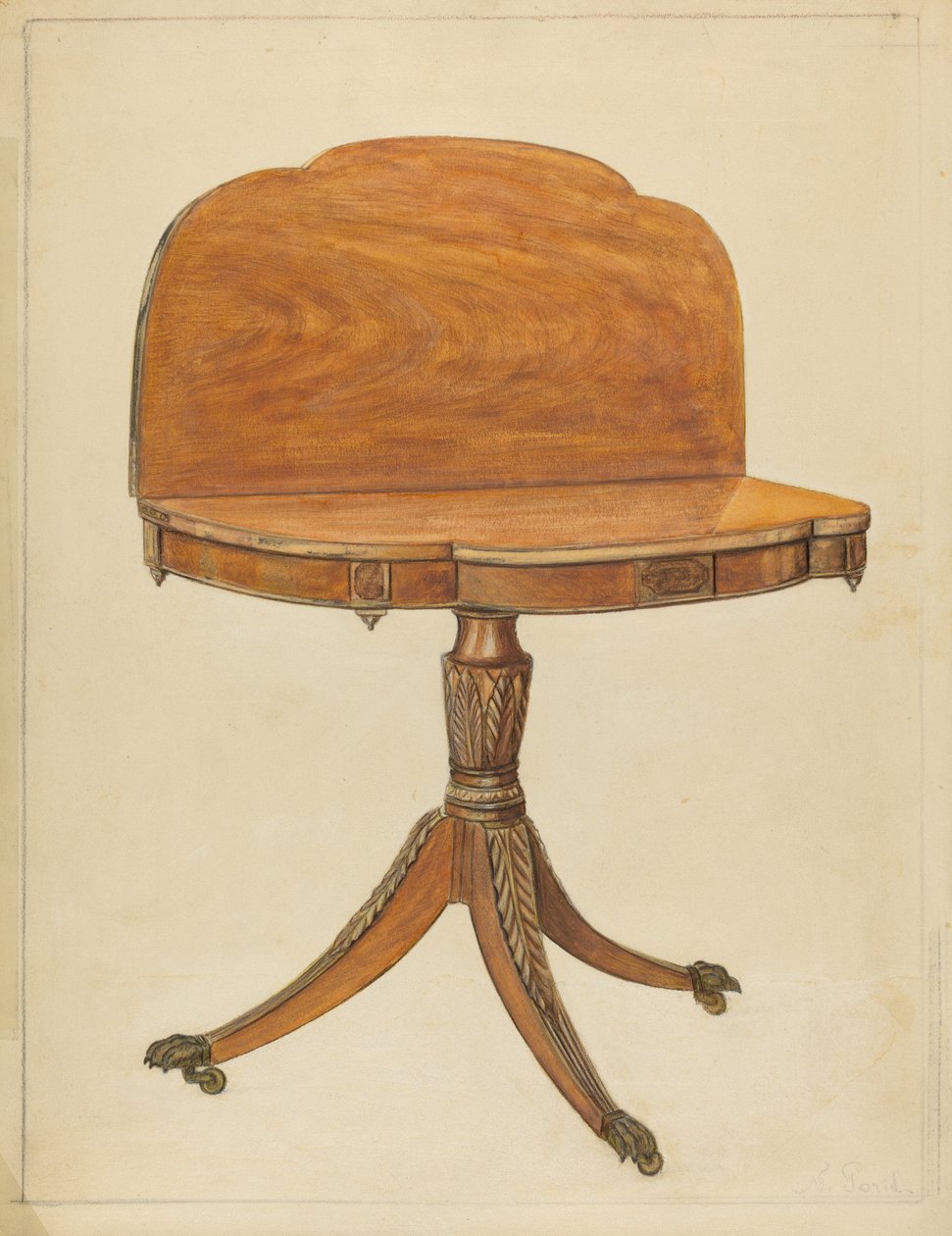 Tavolo da gioco da Nicholas Gorid