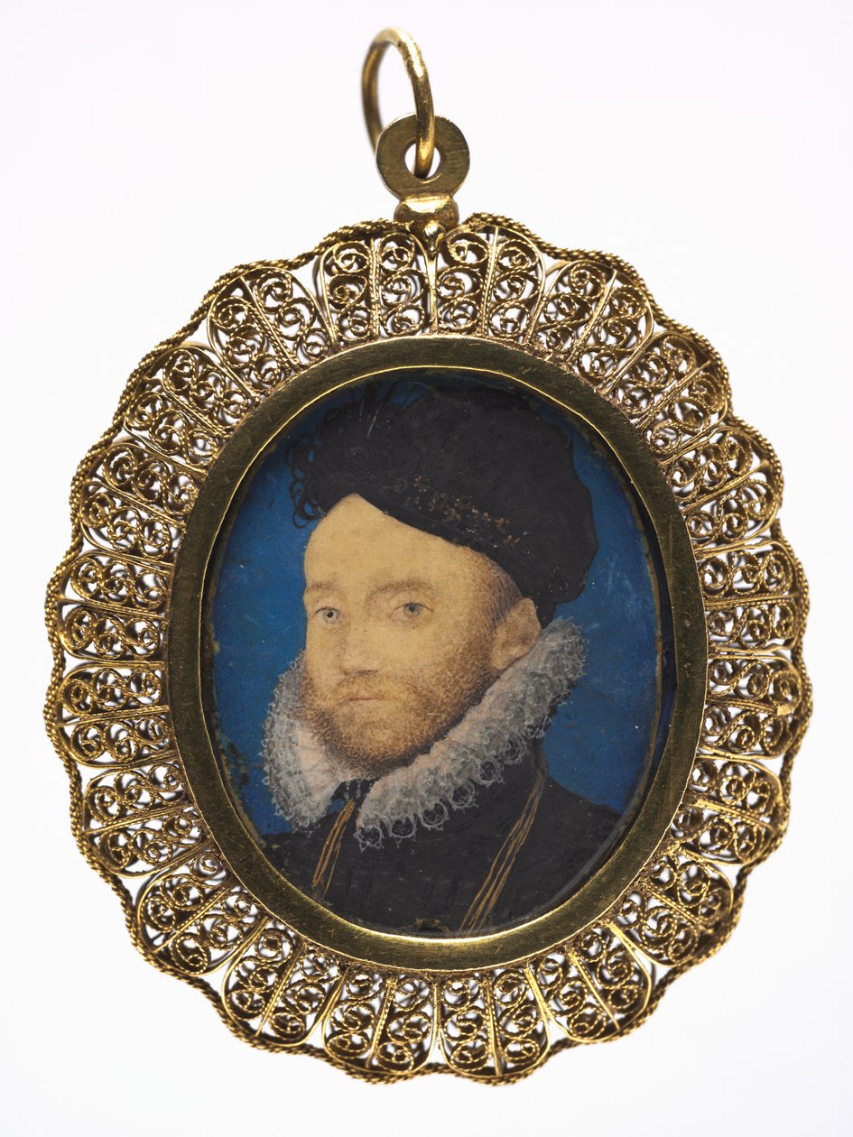 Ritratto di un uomo, 1590 da Nicholas Hilliard
