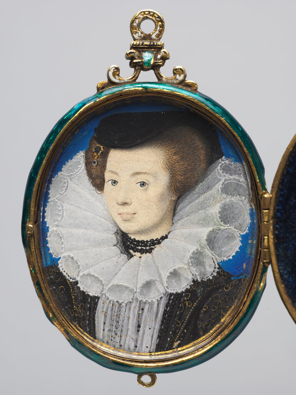 Ritratto di una Donna, c.1593 da Nicholas Hilliard