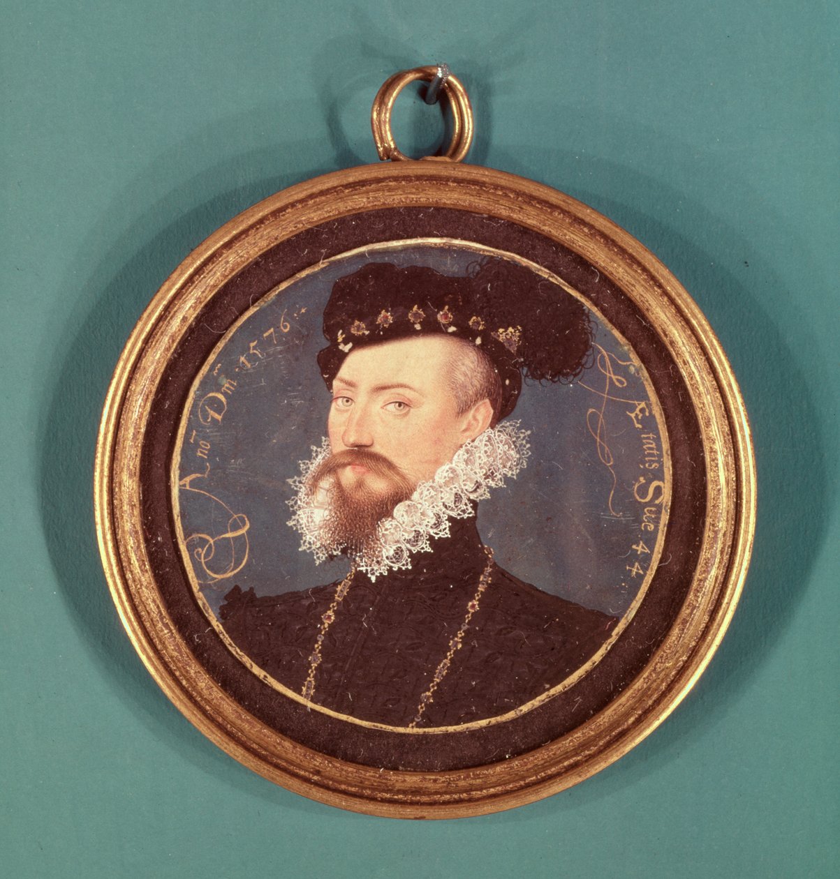 Robert Dudley, Conte di Leicester (c.1532-88) 1576 da Nicholas Hilliard