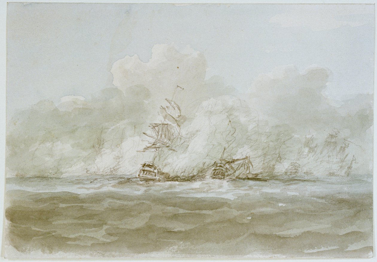 La battaglia del glorioso primo di giugno da Nicholas Pocock
