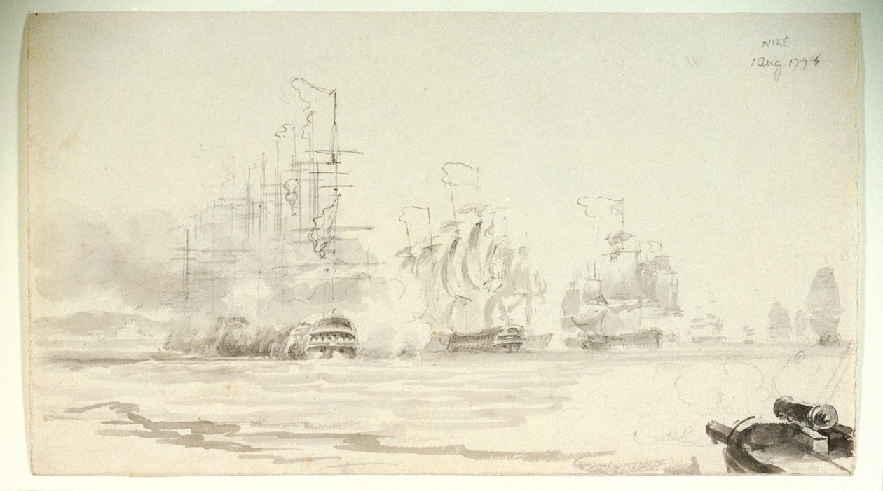 La Battaglia del Nilo da Nicholas Pocock