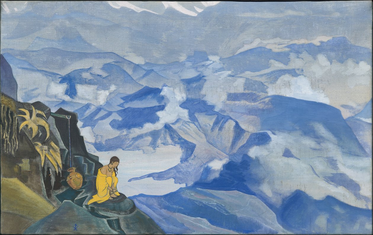 Gocce di vita, serie "Sikkim", 1924 da Nicholas Roerich
