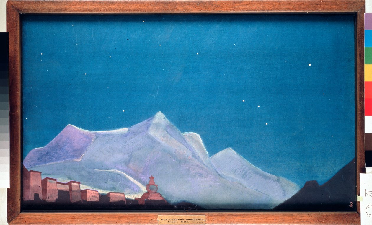 Il monastero reale di Hemis, in Tibet da Nicholas Roerich