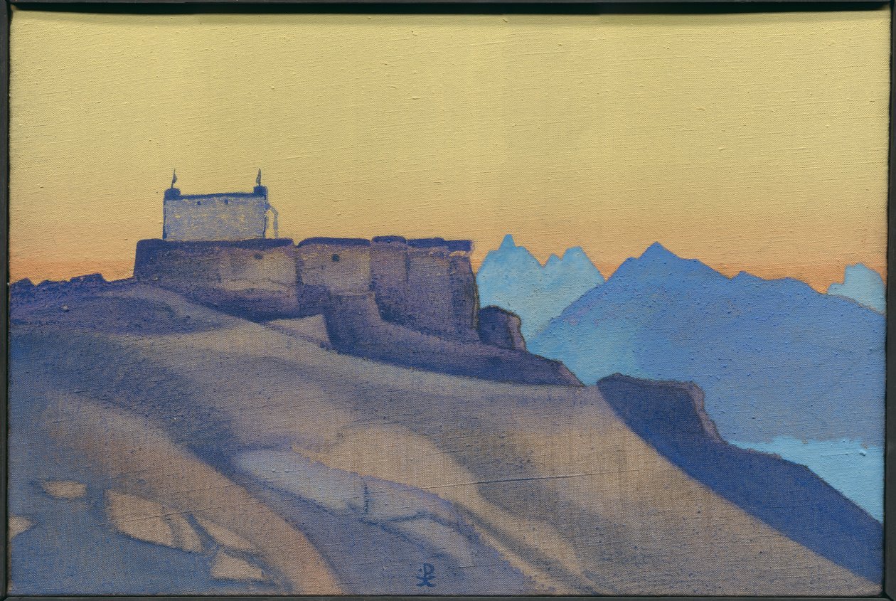 Monastero, Sissu, 1932 da Nicholas Roerich