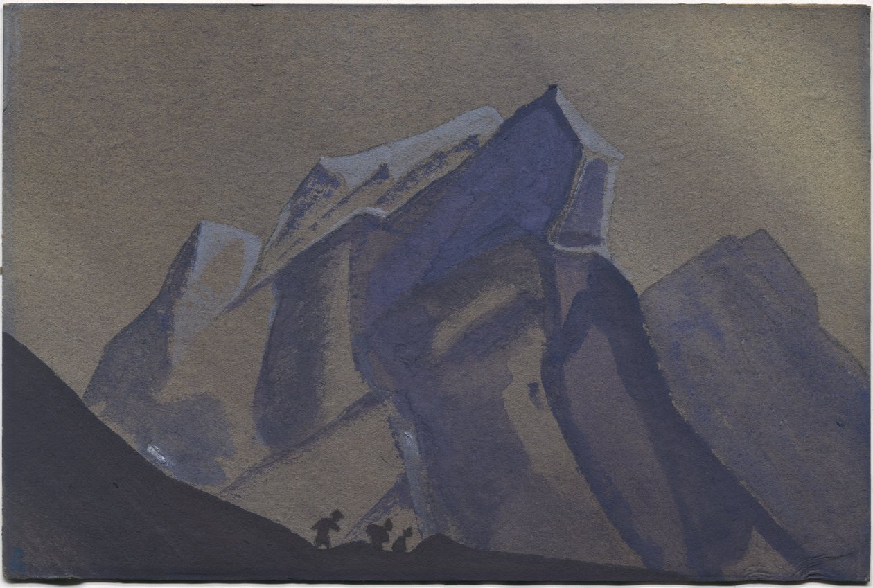 Passo di Montagna, Tempesta, 1936 da Nicholas Roerich