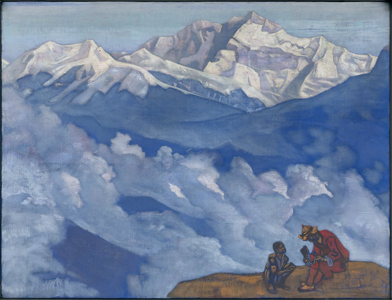 Perla della ricerca, serie "La sua patria", 1924 da Nicholas Roerich