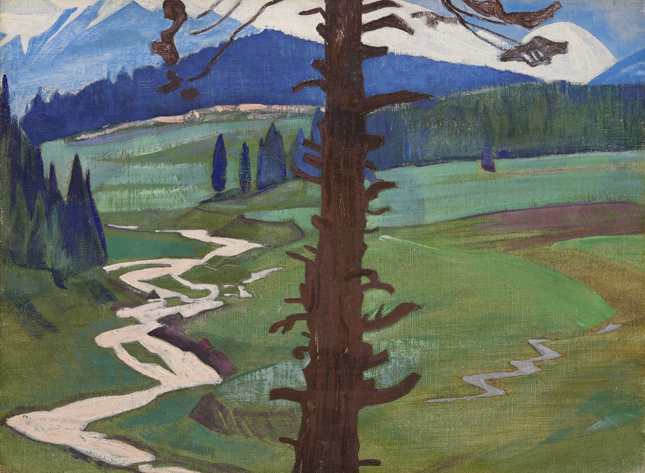 Pir Panjal, dalla serie omonima, 1925 da Nicholas Roerich