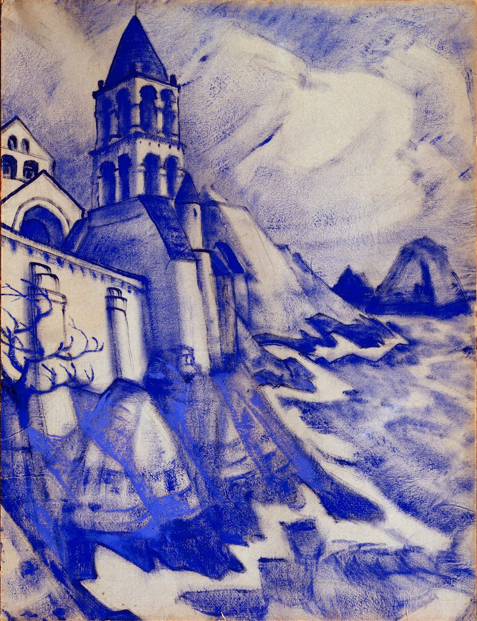 Decorazione preparatoria per il dramma "La Principessa Maleine" di Maurice Maeterlinck, 1913 da Nicholas Roerich