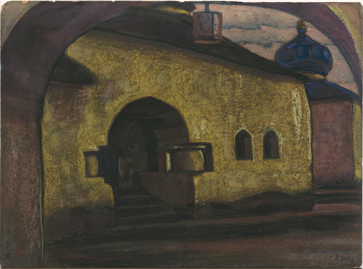 Pskov, 1922 da Nicholas Roerich
