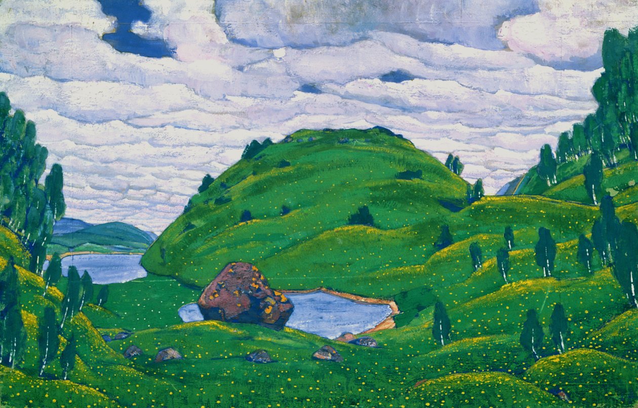 Schizzo per "La sagra della primavera" di Igor Stravinsky da Nicholas Roerich
