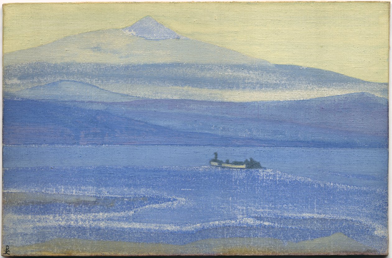 Sentiero tibetano, 1931 da Nicholas Roerich