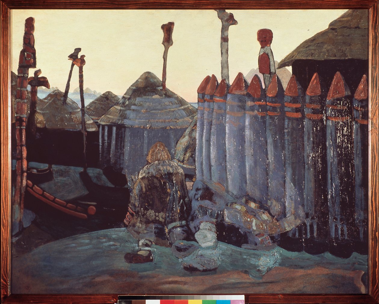 Un tumulo pagano da Nicholas Roerich