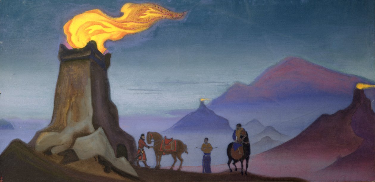 Fiamme della vittoria da Nicholas Roerich