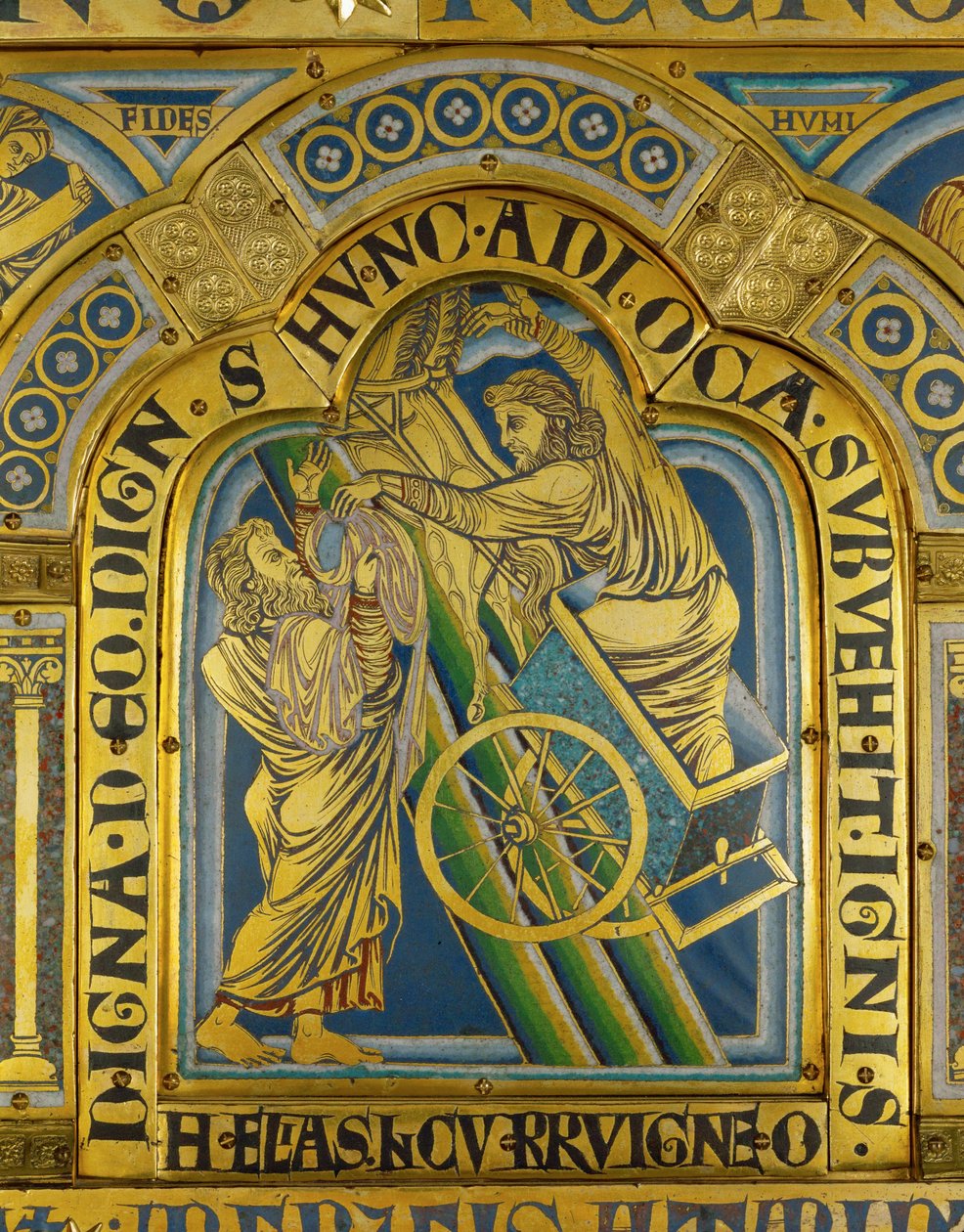 Ascensione del profeta Eliah, dall