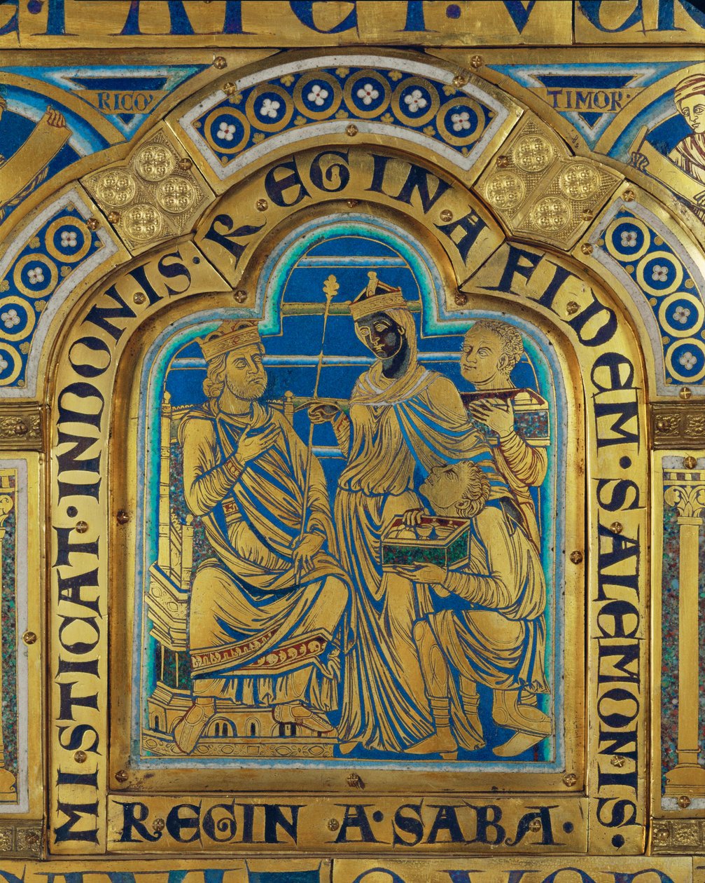 Re Salomone e la Regina di Saba ... da Nicholas of Verdun