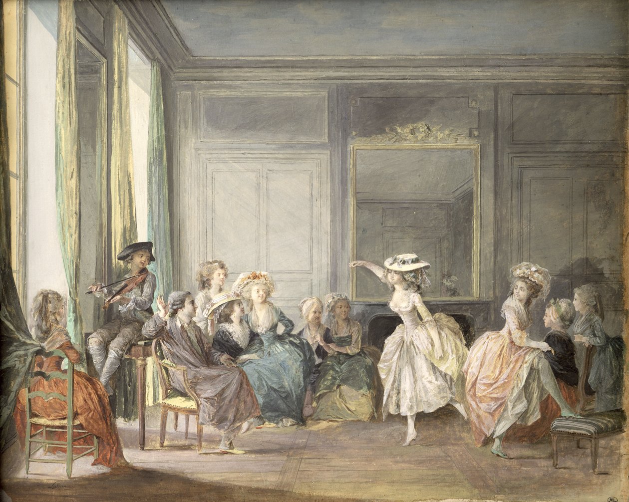 La lezione di danza da Niclas II Lafrensen