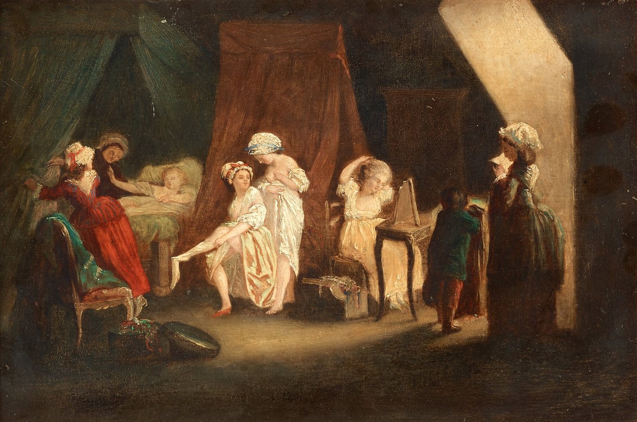 Le Lever des ouvrières en mode da Niclas II Lafrensen