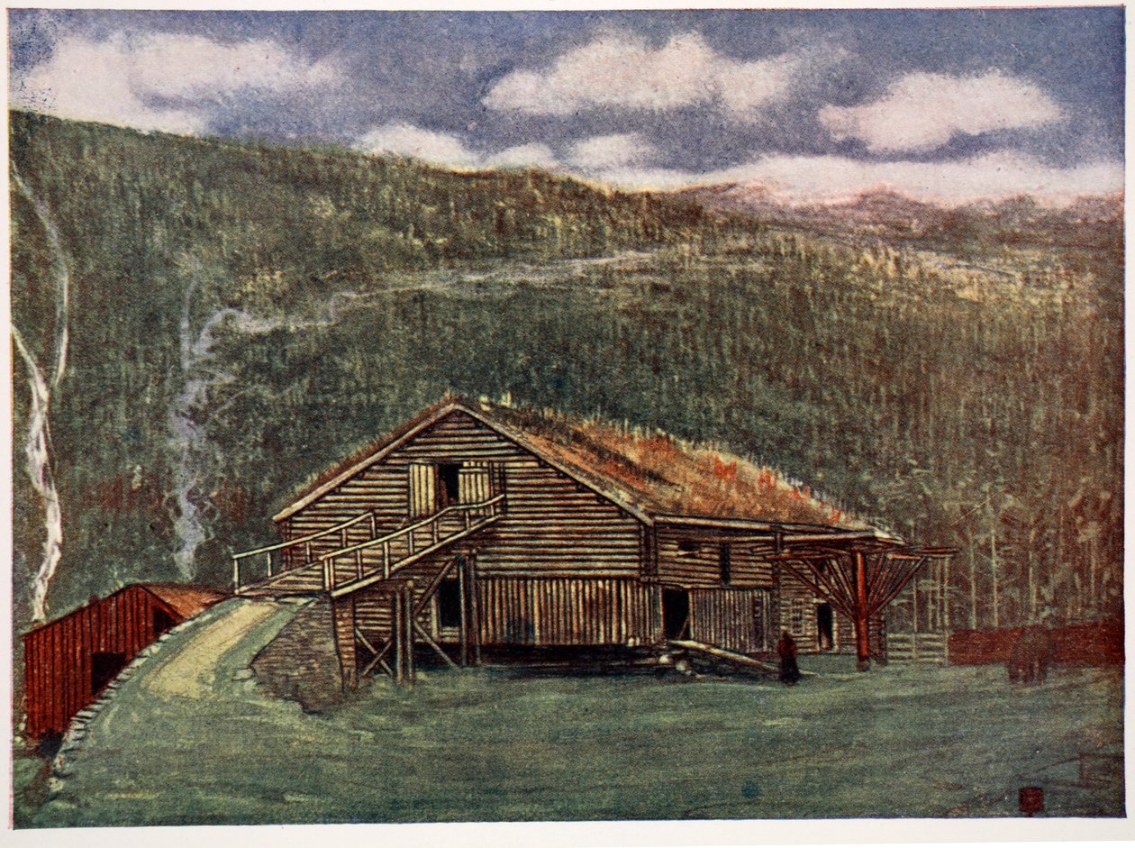 Fattoria e mulino a Gjoba, 1905 da Nico Jungman