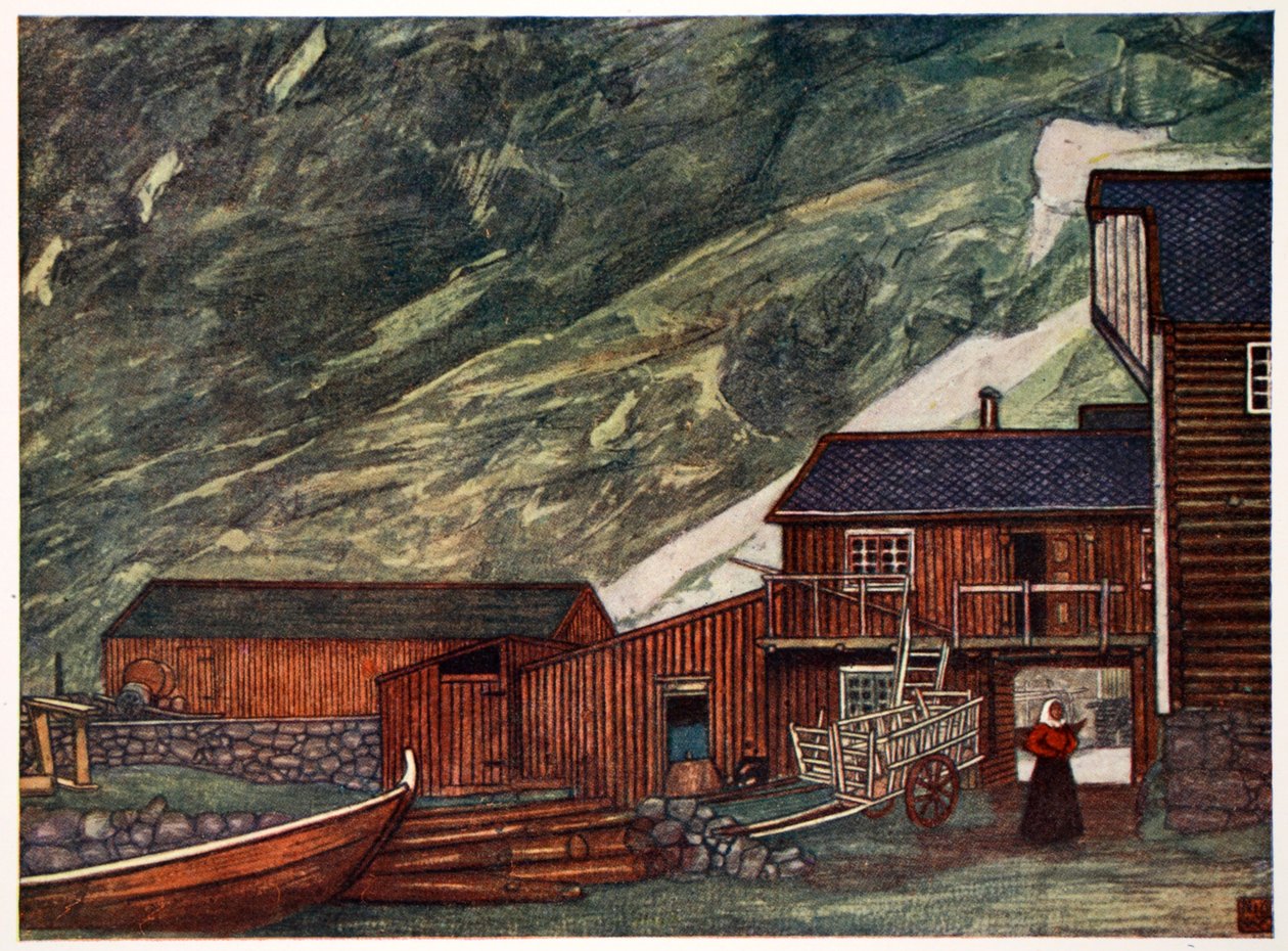 Sul fiordo, Sundalsoren, 1905 da Nico Jungman