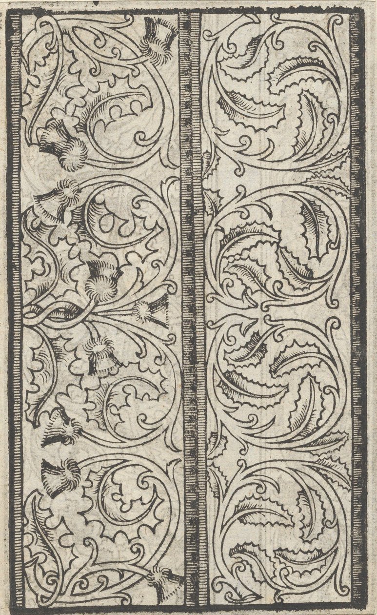 Esemplario di lavori, pagina 4 recto, agosto 1529 da Nicolò Zoppino