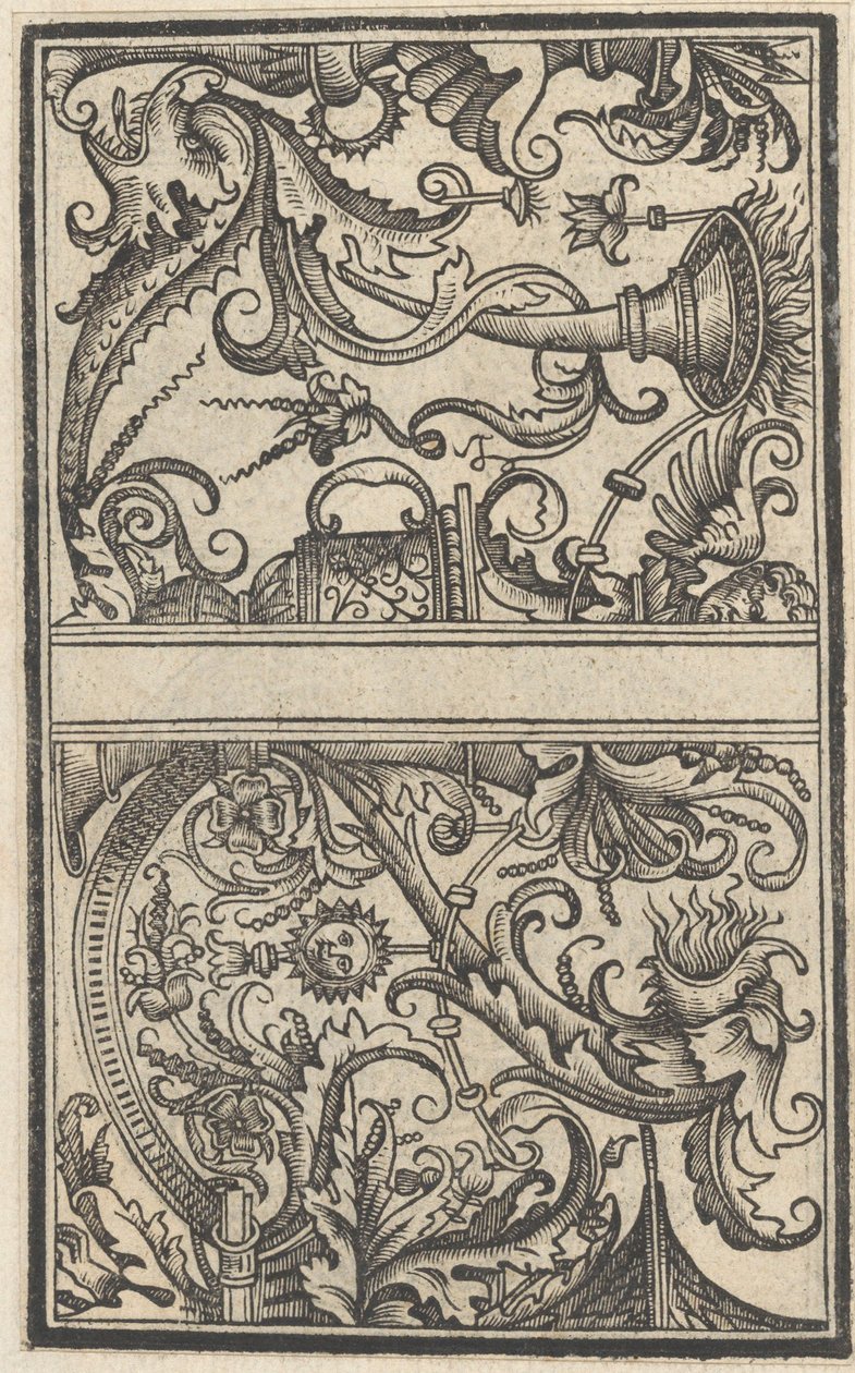 Esemplario di lavori, pagina 5 verso, agosto 1529 da Nicolò Zoppino