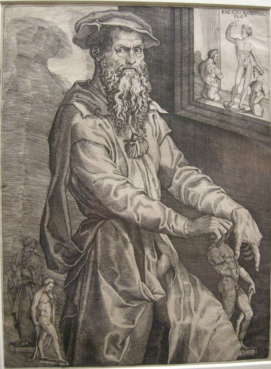 Ritratto di Baccio Bandinelli da Nicolo della Casa