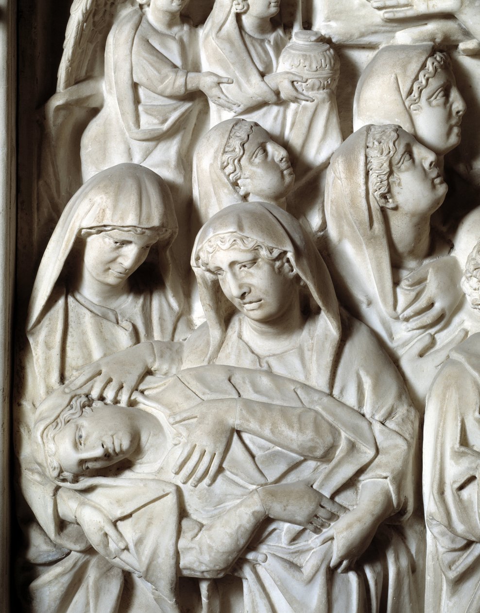 La crocifissione (dettaglio) da Nicola Pisano