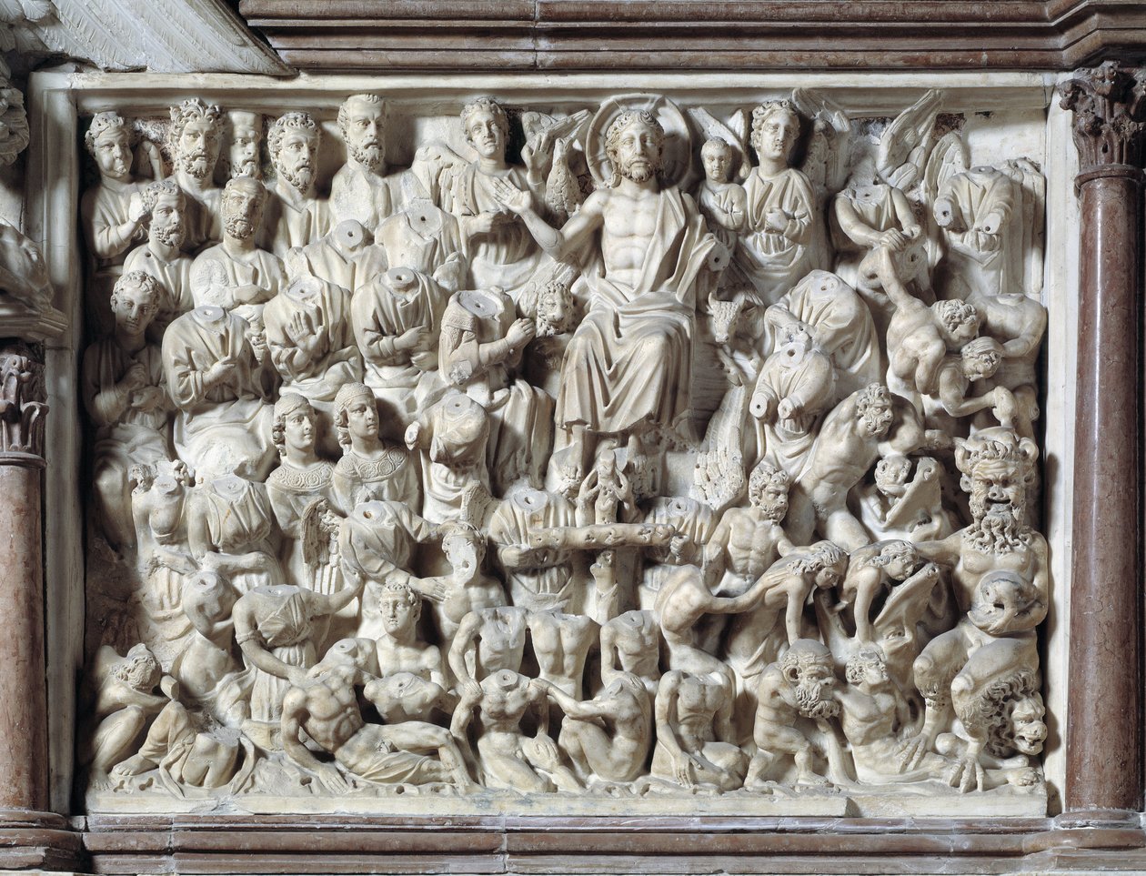 Il Giudizio Universale (Giudizio Universale) da Nicola Pisano