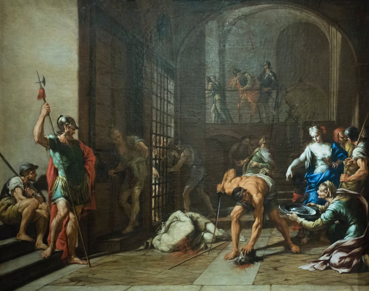La decapitazione di San Giovanni Battista da Nicola Vaccaro