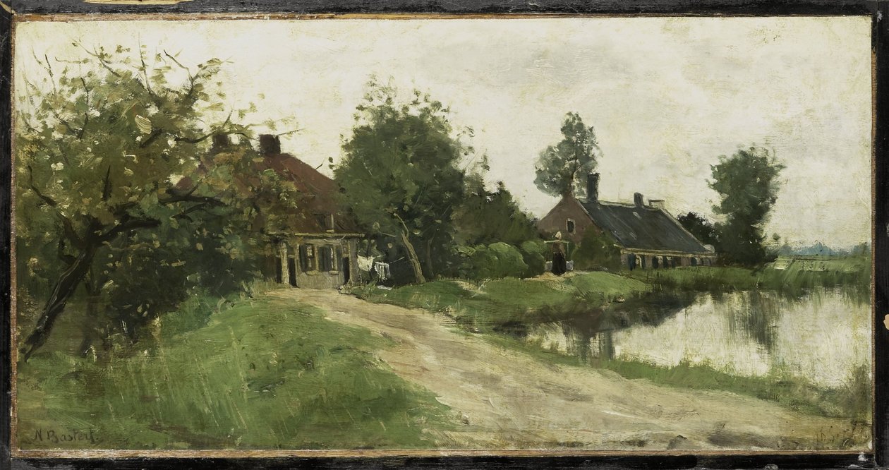 Vicino a Breukelen sulla Vecht da Nicolaas Bastert