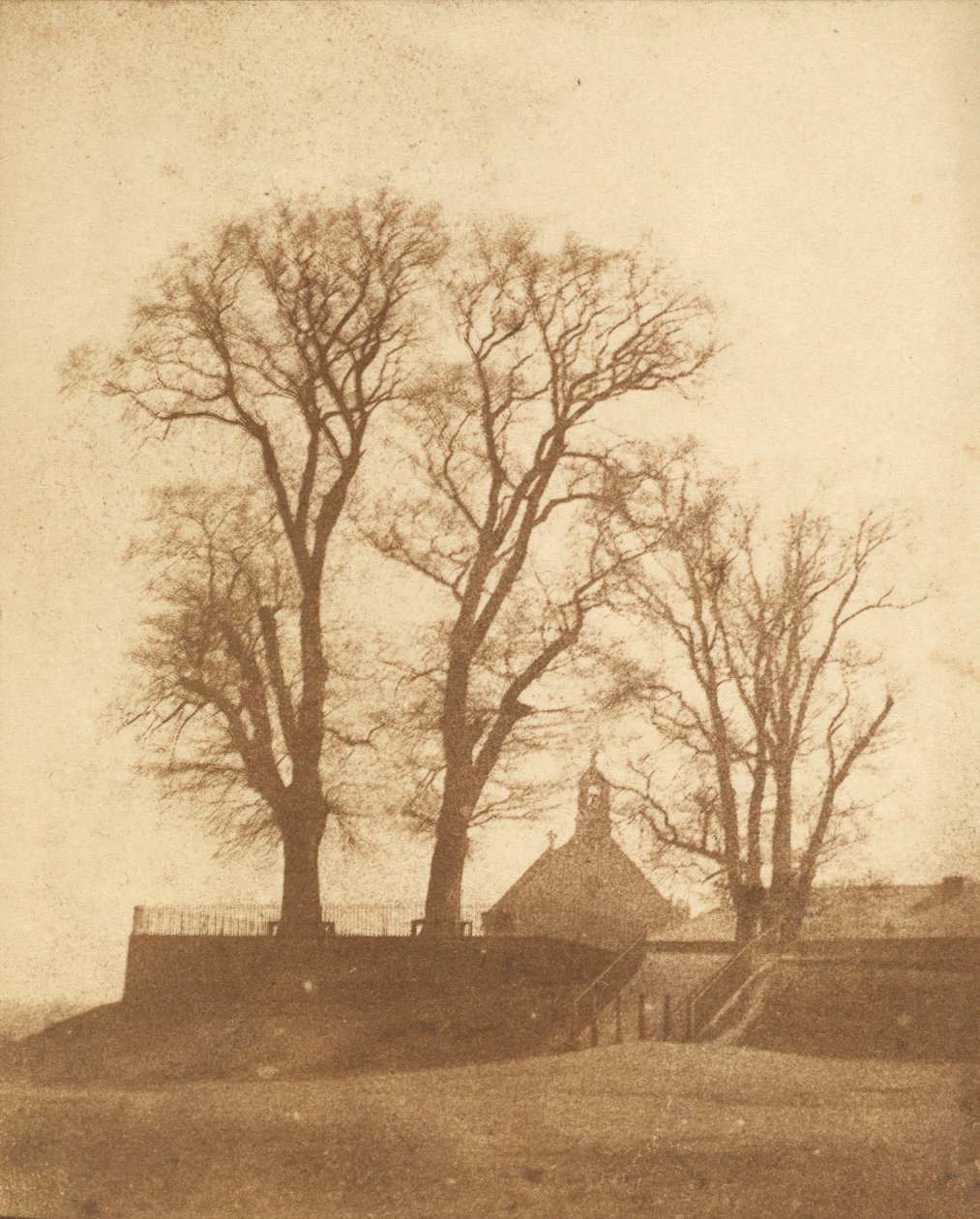 Forbury Hill, Reading, c. 1845 da Nicolaas Henneman