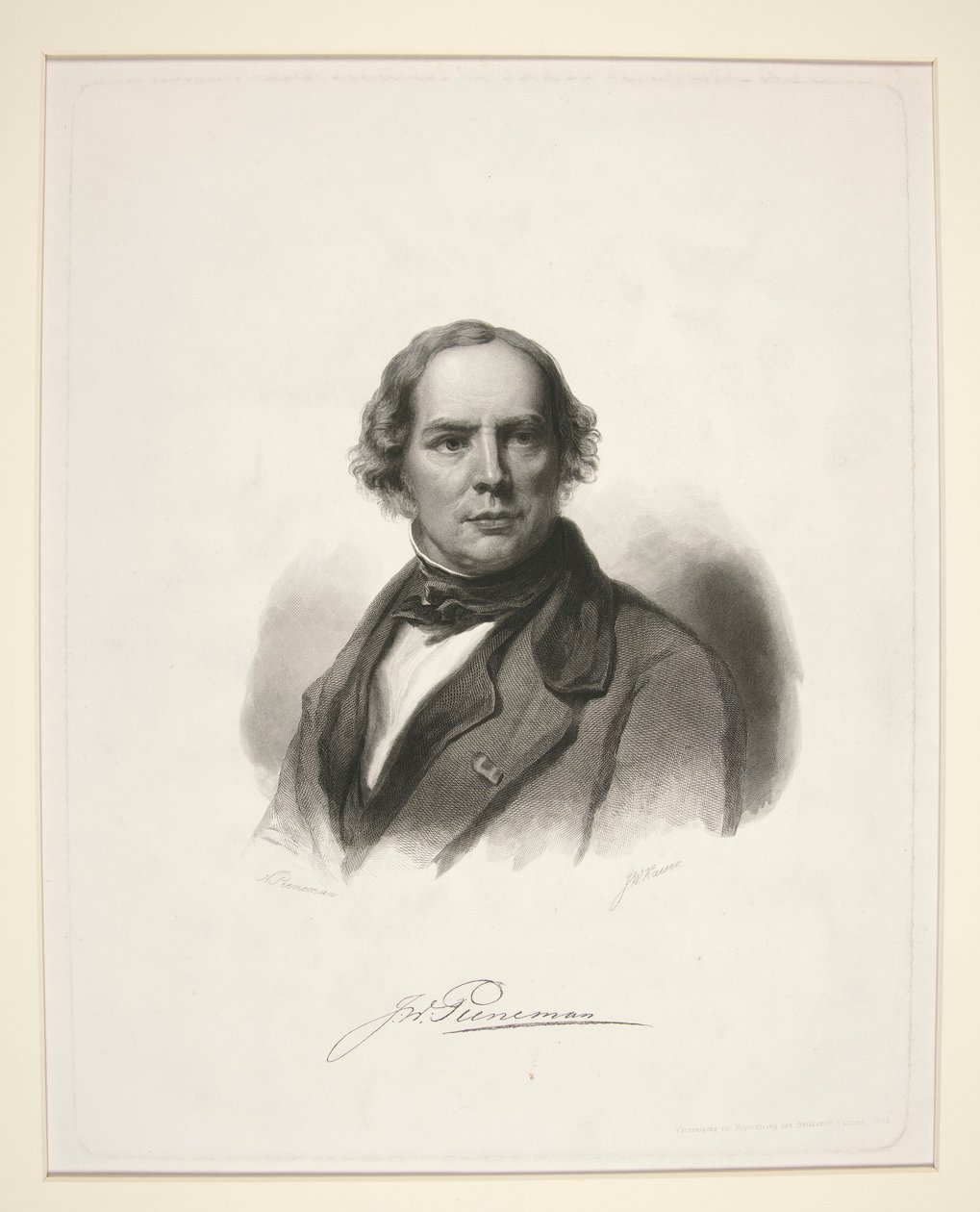 Ritratto di J.W. Pieneman da Nicolaas Pieneman