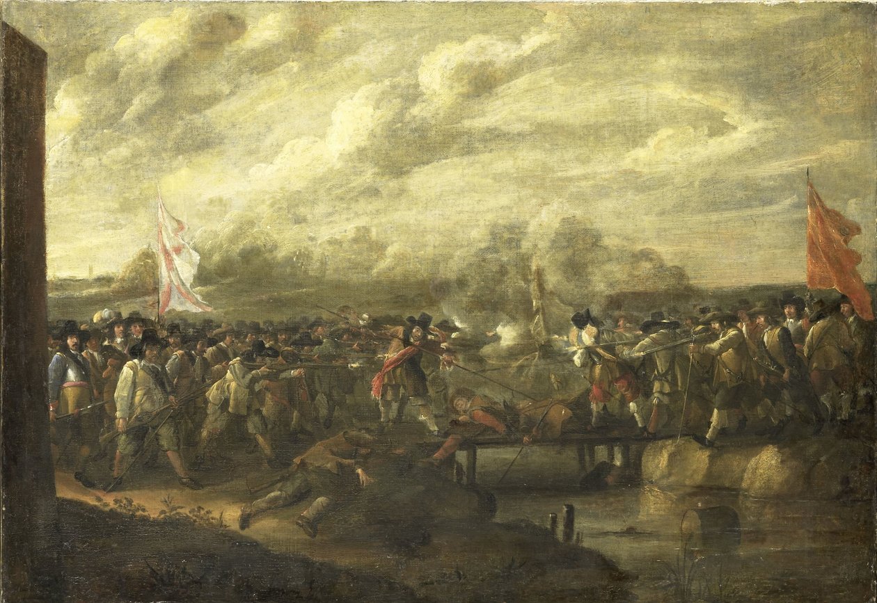 Scaramuccia di fanteria nella Guerra degli Ottant