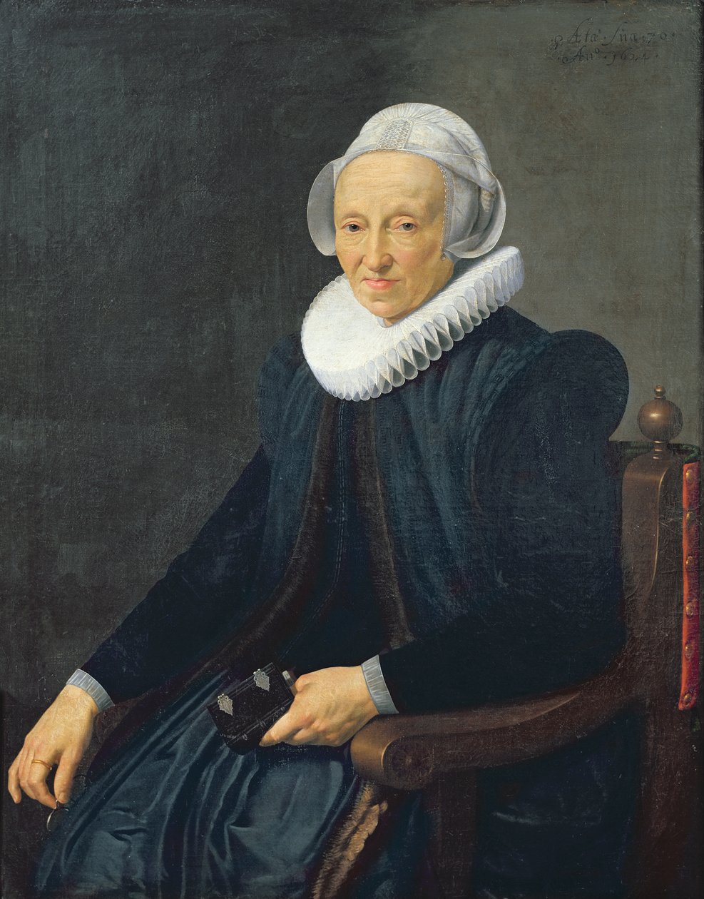 Ritratto di una vecchia da Nicolaes Eliasz