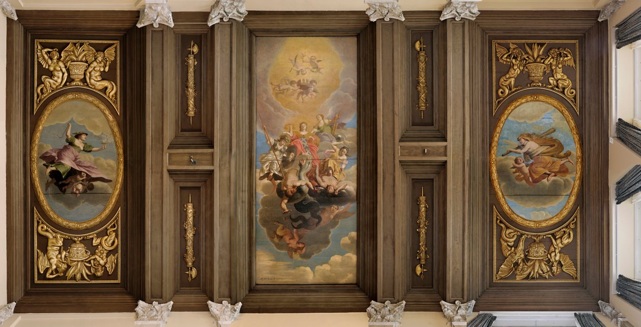 Soffitto della camera di esecuzione da Nicolaes Van Helt Stockade