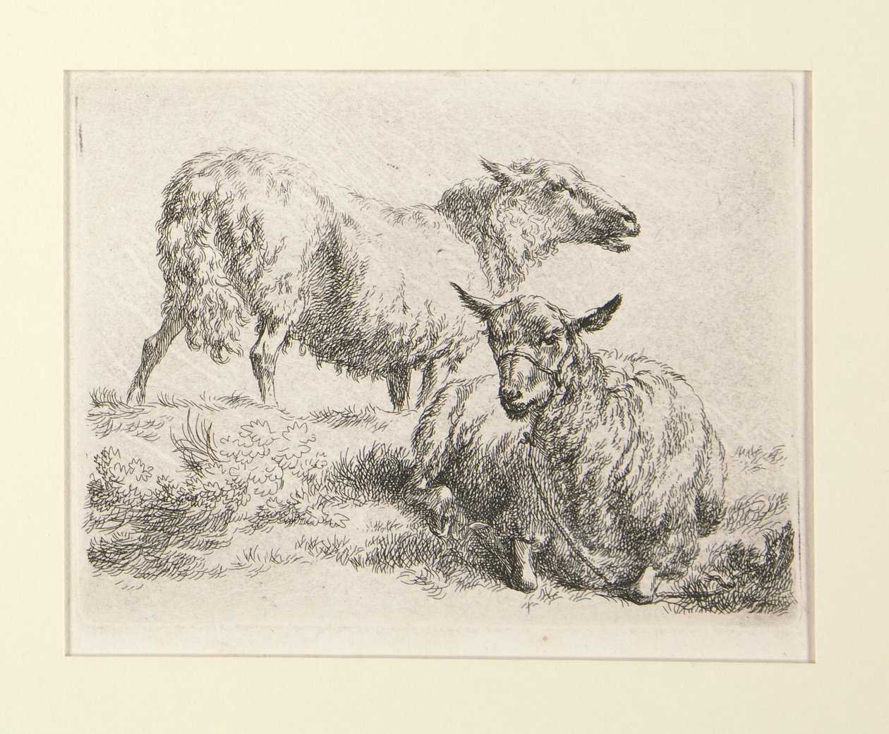 4 incisioni da da Nicolaes Berchem