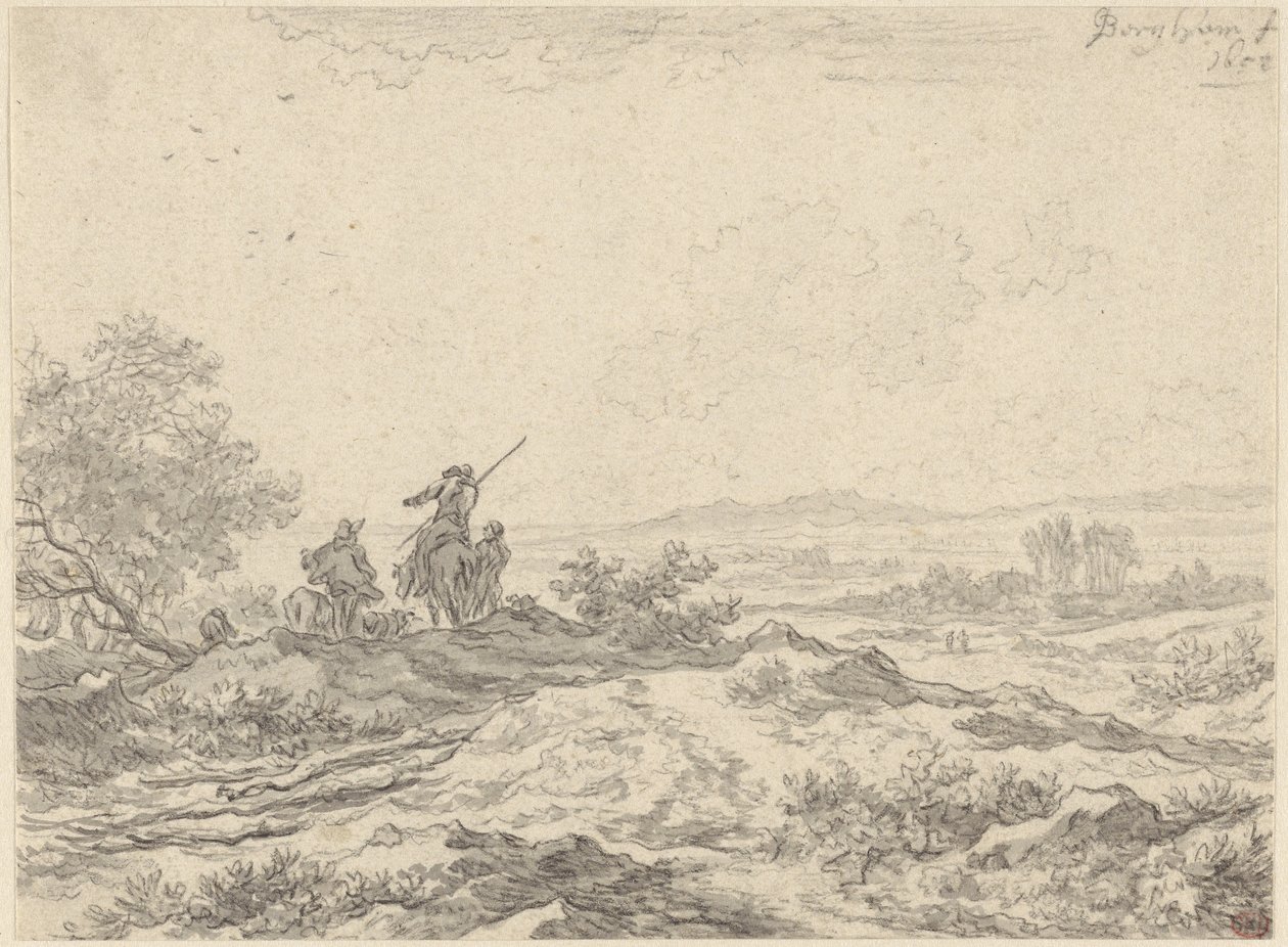 Paesaggio dunale con pastori da Nicolaes Berchem
