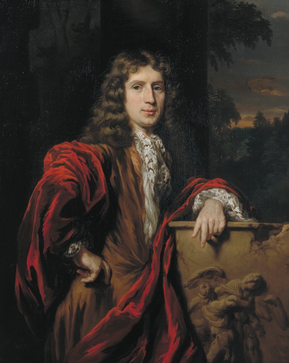 Colonnello Charles Campbell, c1654-1693 da Nicolaes Maes