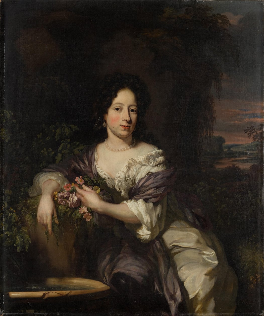 Madelena de la Court (1662-1712) da Nicolaes Maes