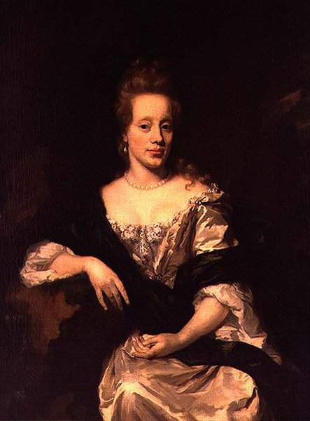 Ritratto di una signora, c.1675 da Nicolaes Maes