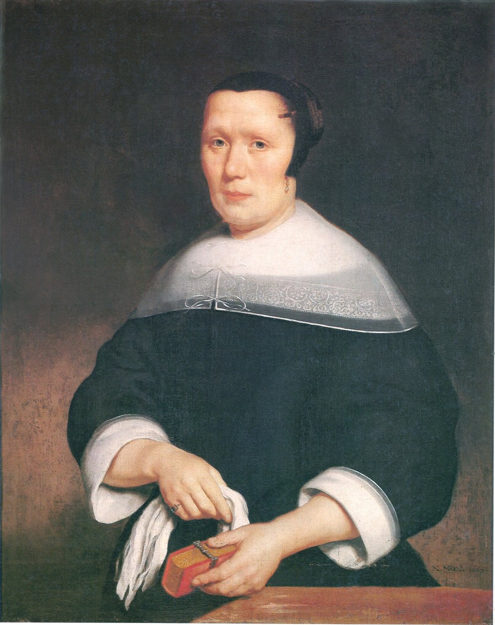 Ritratto di donna - da Nicolaes Maes